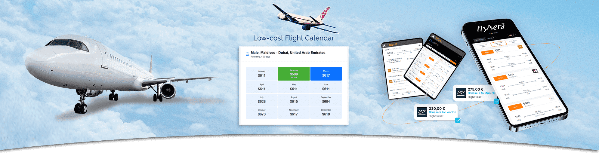 Low fare Flight Calendar