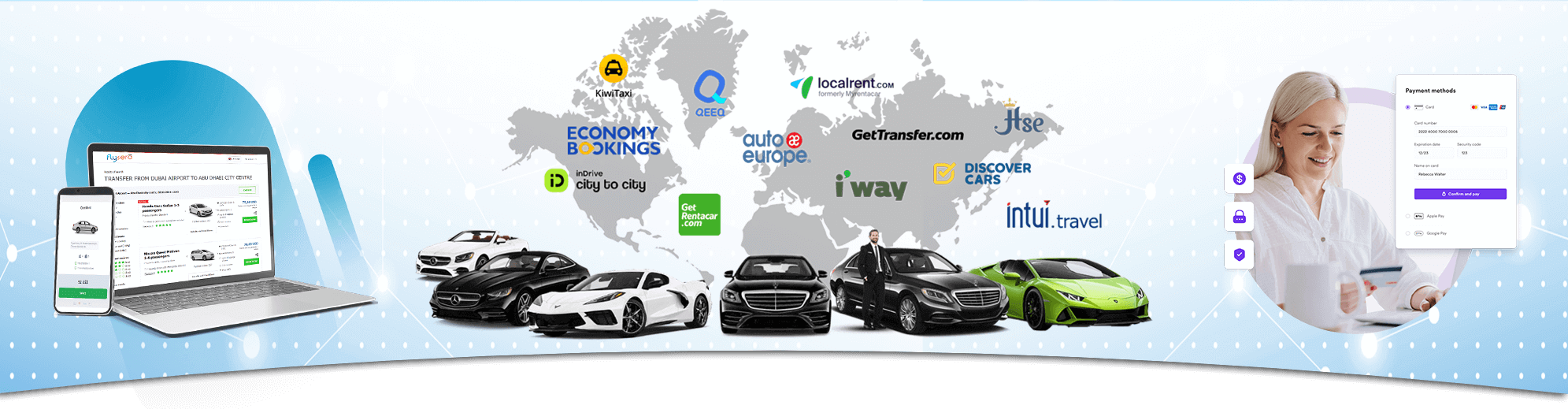 car rental header